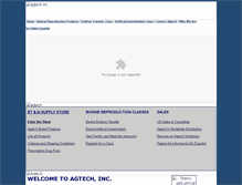 Tablet Screenshot of agtechinc.com